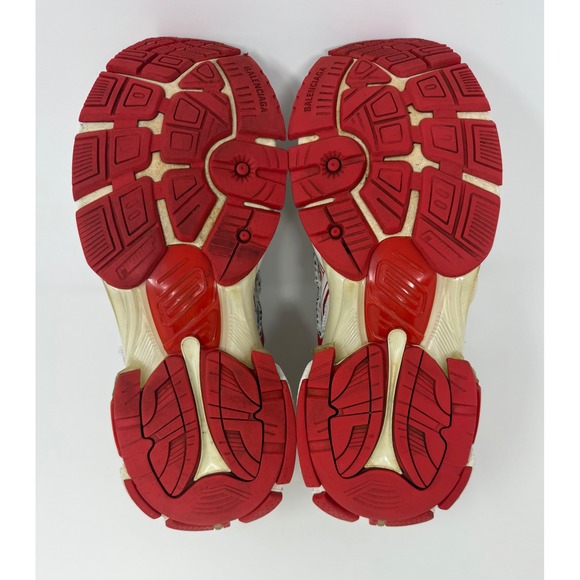 Balenciaga Runner Sneaker Red/White Size 12 US 45 EU - Picture 6 of 10